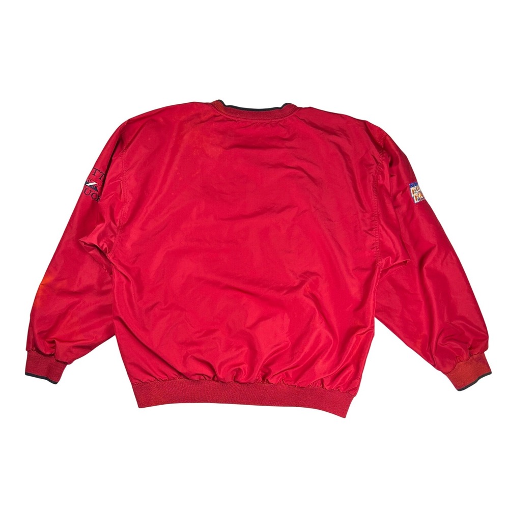 Vintage Cutter & Buck Indiana Hoosiers 2002 NCAA Finalist Pullover Red Mens L - Picture 2 of 16